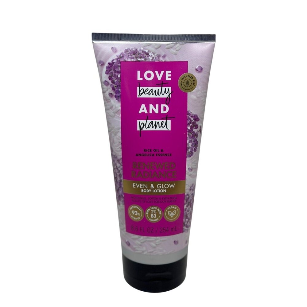 Love Beauty and Planet Body Lotion Renewed Radiance Rice Oil‎ Angelica Essence